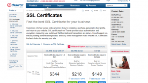 Thawte SSL Certificate