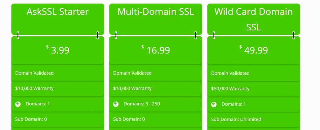 askssl prices